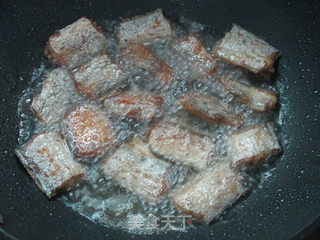 南昌传统风味红烧带鱼的做法步骤:6