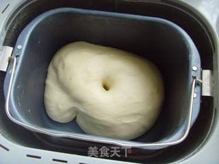 紫薯花朵面包的做法步骤:4