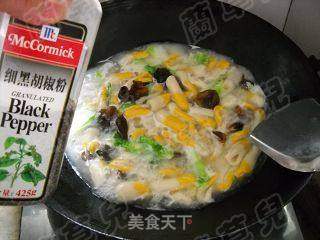 清汤枸杞猫耳面的做法步骤:13