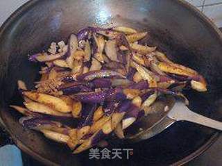 砂锅煲茄子的做法步骤:4