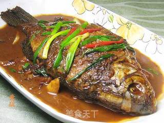 包瓜肉糜嵌鲫鱼的做法步骤:9
