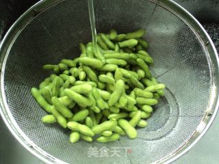 【五香盐水毛豆】的做法步骤:3