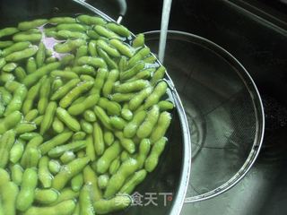 【五香盐水毛豆】的做法步骤:8