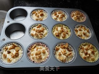 香蕉核桃玛芬的做法步骤：9