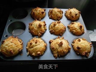 香蕉核桃玛芬的做法步骤：12