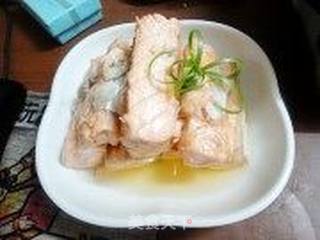 原汁原味——香煎三文鱼腩的做法步骤：5