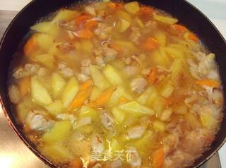 咖喱鸡肉饭的做法步骤:9