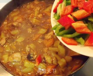 咖喱鸡肉饭的做法步骤:11