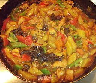 咖喱鸡肉饭的做法步骤:12