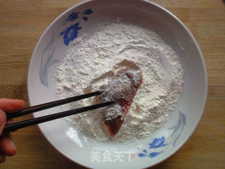 锅包肉的做法步骤:8