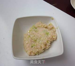 南瓜鸡肉香菇小水饺的做法步骤：3