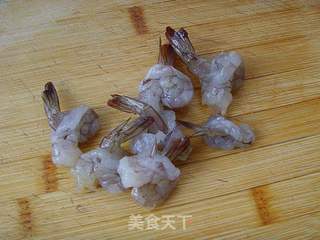 孕产食谱：海带虾仁烩豆腐的做法步骤：3