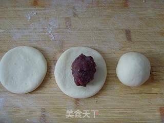 豆沙包的做法步骤:7