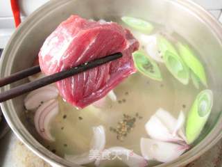 有汁的牛肉更入味—韩式酱牛肉的做法步骤:3