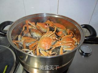 清蒸螃蟹的做法步骤：4