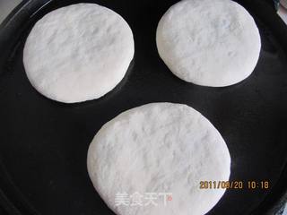 粉条韭菜饼的做法步骤:11