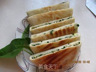 粉条韭菜饼的做法步骤:13