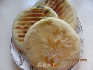 粉条韭菜饼的做法步骤:14