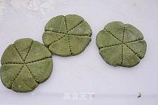 绿茶荷叶夹的做法步骤:7