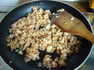 五分钟做出美味早餐——【腐乳蛋炒饭】的做法步骤：6