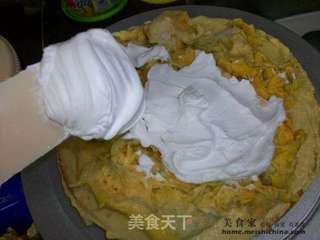又香又臭的榴莲奶油蛋糕的做法步骤:12