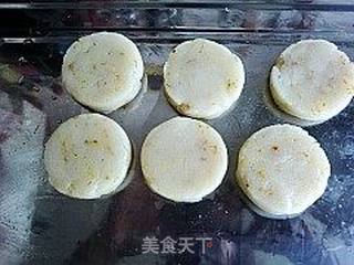 馋嘴小吃---香煎桂花糯米糕的做法步骤：8