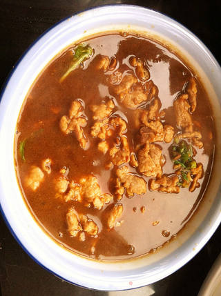 麻辣水煮肉片的做法步骤:10