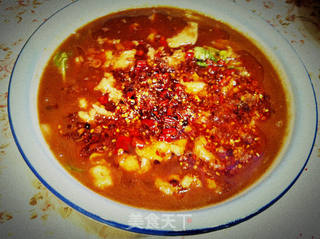 麻辣水煮肉片的做法步骤:12