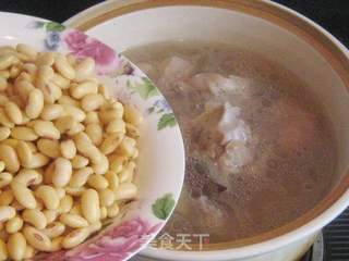 黄豆腌笃鲜的做法步骤:5