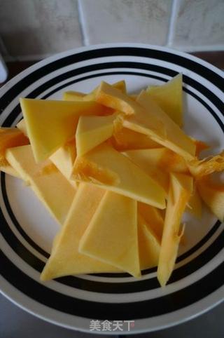 秋天的金瓜牛肉饭——无油版超香蒸制美食的做法步骤：2