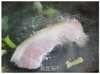 回锅肉的做法步骤:4