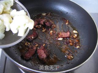 干锅菜花的做法步骤：6
