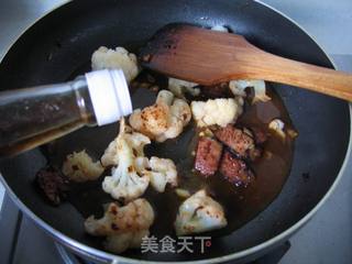 干锅菜花的做法步骤：7
