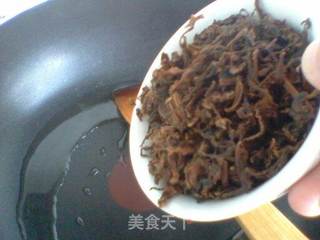 腌菜炒苦瓜的做法步骤:9