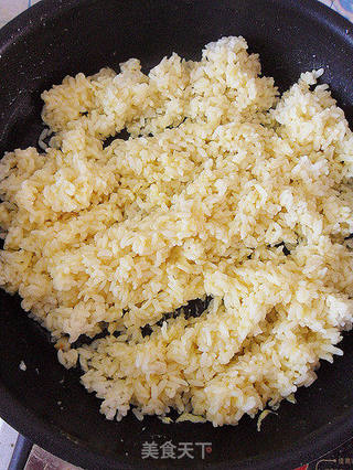 【炒饭】葱油蛋炒饭的做法步骤:8