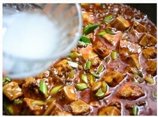 麻婆豆腐的做法步骤:10