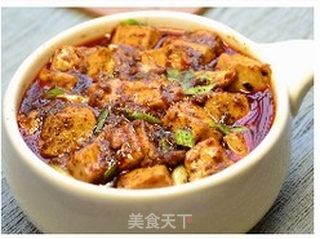 麻婆豆腐的做法步骤:11