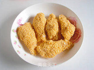 金黄的诱惑—香酥翅根的做法步骤:5