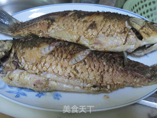 吉庆红烧鱼的做法步骤:6