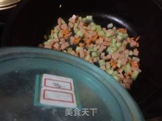 火腿豆腐羹的做法步骤:4