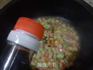 火腿豆腐羹的做法步骤:7