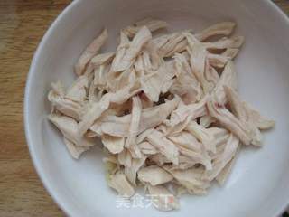 鸡脯扒小白菜的做法步骤：2