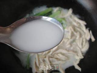 鸡脯扒小白菜的做法步骤：9