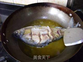 家常红烧鳊鱼的做法步骤:9