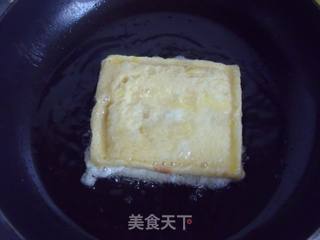 自制营养美味的港式能量早餐—火腿西多士的做法步骤:7