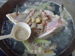 鱼头泡饼的做法步骤:6