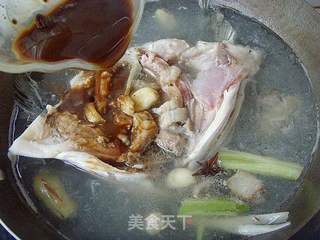 鱼头泡饼的做法步骤:7