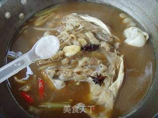 鱼头泡饼的做法步骤:8