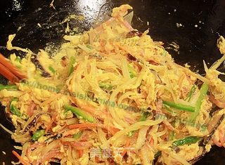 港式炒桂花翅的做法步骤:11