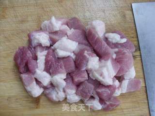 家常菜-----茭白焖肉的做法步骤:4
